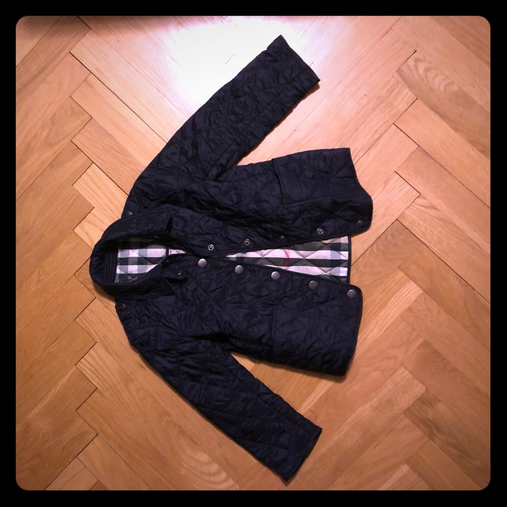 Kids Burberry navy jacket